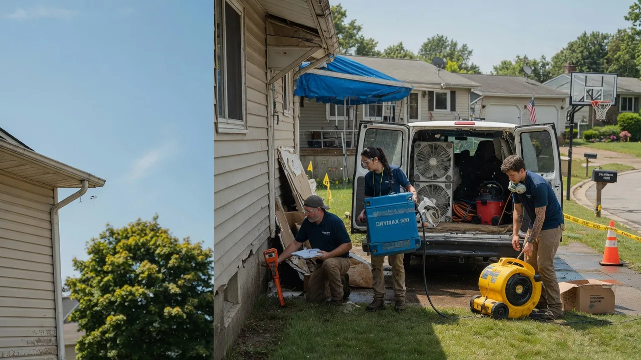 Ceiling Leak Cleanup in Baldwin, IA near me